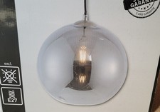 Leuchten Direkt Kugelleuchte Decke Glas halbtransparent Spiegelglas