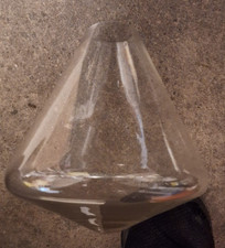 blumenvase glas Kegel