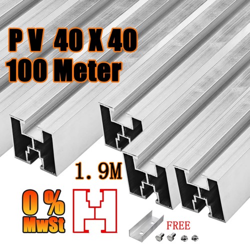 100 meter alu solarprofil - meter,