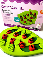 Nina Ottosson Puzzle Play Buggin Out Otoson Katzenspielzeug Intelligenzspielzeug