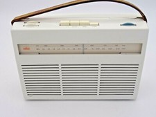 Braun Transistor 2 tragbares Radio, Weiß, mäßiger Zustand, 6463/223175