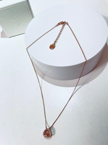Swarovski halskette rosegold - halskette,
