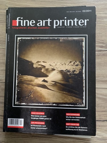 Fine art printer 2011 - art, heft