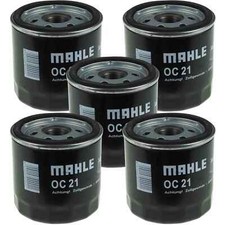 5x MAHLE / KNECHT Ölfilter OC