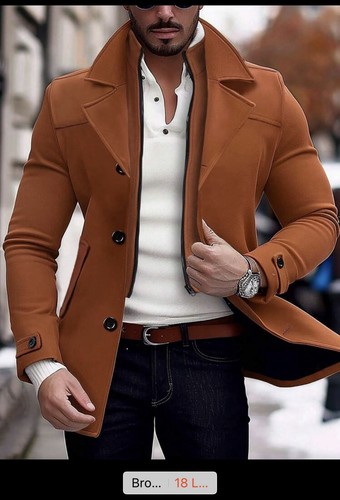 Men solid color long - long, sleeve
