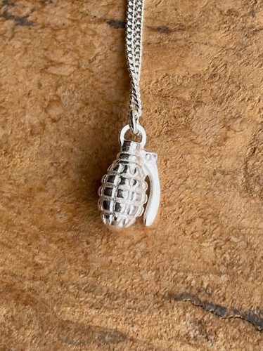 Kette anhänger handgranate - kette,