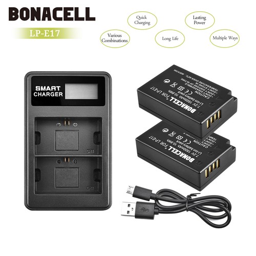 2000mah e17 akku - 2x,