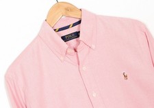 POLO RALPH LAUREN Oxford Hemd Herren Größe M Slim Fit Langarm VR3363