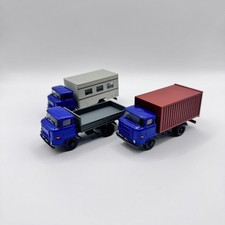 3er Set IFA L60 LKW - Pritsche / Kastencontainer / Kofferwagen | Maßstab...