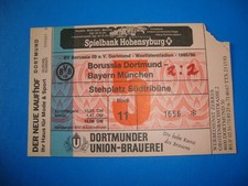 89/90 Ticket BVB Dortmund FC