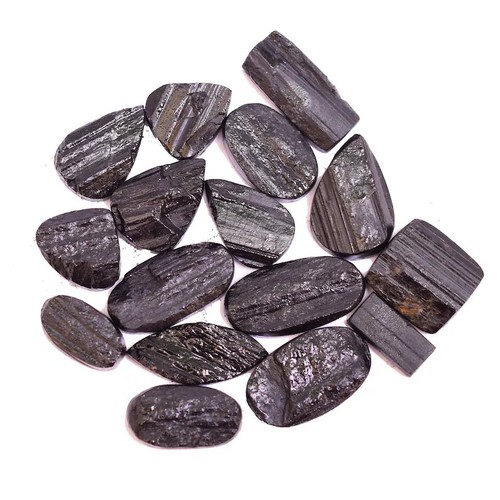 Naturschwarz turmalin druzy - turmalin,