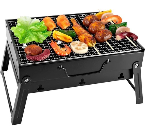 Tragbar mini klappgrill - mini,