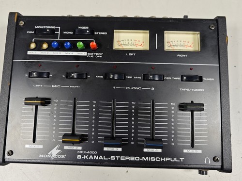Monacor mpx 4000 mixer - monacor,