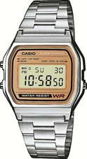 CASIO Herrenarmbanduhr VINTAGE A158WEA-9EF Chronograph Quarz digital B-WARE