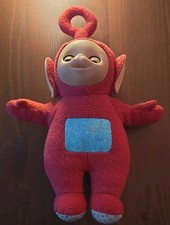 Vintage 1996 Teletubbie - Po mit Schlafaugen - Rarität- 90er