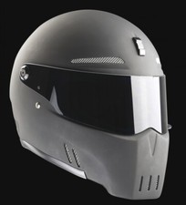 Motorrad Helm Bandit Alien II mit ECE 22-05 Schwarzmatt Größe: M (57)