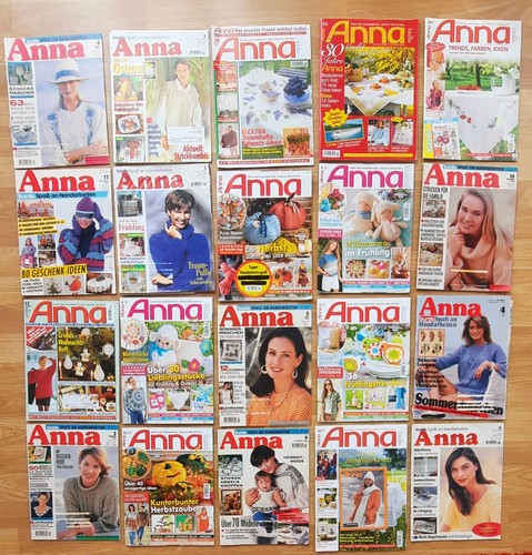 20x handarbeitshefte anna - handarbeitshefte,