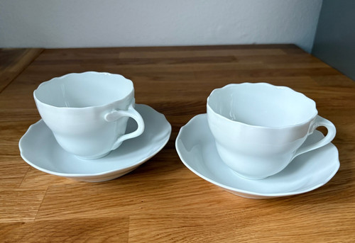 Kaffeetasse untertasse 4tlg - &,