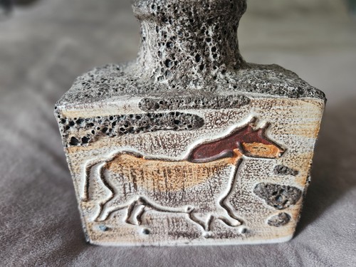 Fat lava vase scheurich - lava,