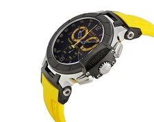 Tissot T-Race Chronograph T048.417.27.057.03 Yellow Rubber Strap – Box & Papers