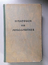 Handbuch für Junggärtner E