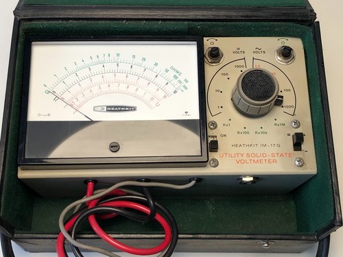 Heathkit 17g multimeter - heathkit, im-17g