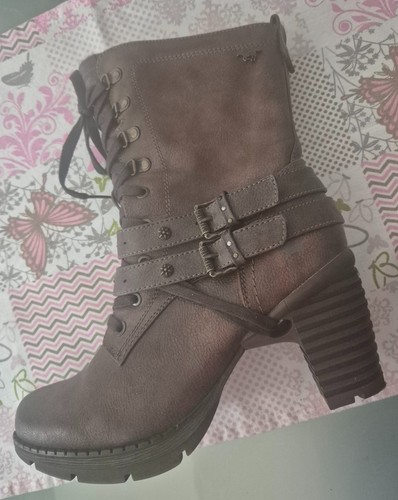 Winter stiefelette braun - stiefelette,, gr