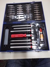 Kinzo Bastelmesser Set, 44 Teile im Koffer