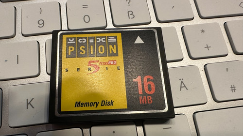 Psion start card - cf,