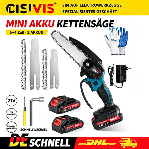 Mini kettensäge 6 4 - mini, 6+4