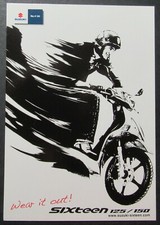 Suzuki Sixteen 125 Scooter Ad