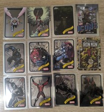 12 Marvel Topps Chrome Karten