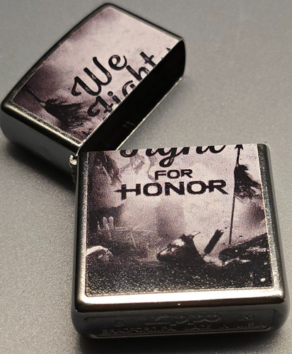 Zippo fight for - , honor,
