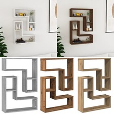 2x Wandregal 50x15x50cm