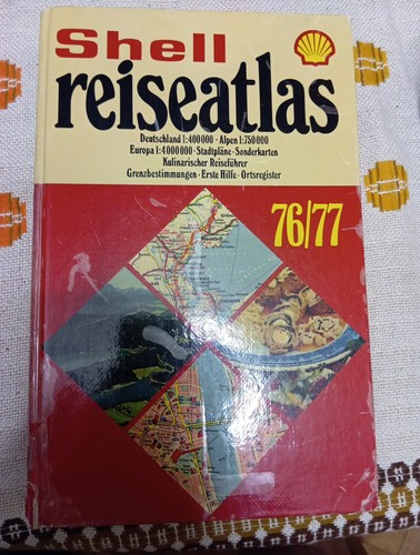 Shell reiseatlas 1976 - shell,