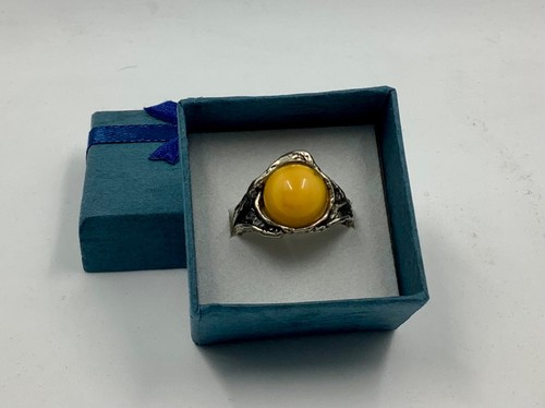 Bernstein ring baltic amber - baltic,