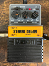 Arion SAD-1 Stereo Analog Delay Gray Box Vintage Effekpedal für Gitarre MIJ J...