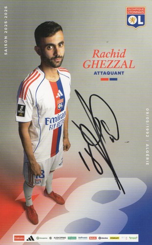 Rachid ghezzal olympique - rachid,