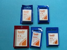 Hawid Klemmtaschen-Zuschnitte Klar 10 Packungen- Restposten! Neu (4140