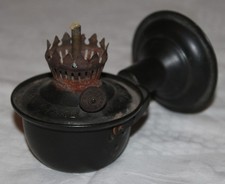 kleine alte Petroleumlampe - Wandlampe / Bootslampe