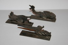 3 x Messerbänke Art Deco