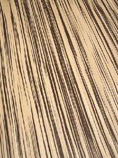 Zebrano Furnierholz Blatt mit Vlies SaRaiFo Wild 250x31-32cm nachhaltiges Holz