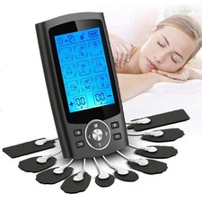 30Modi TENS Gerät Tragbares Reizstromgerät EMS Massagegerät Schmerzlinderung