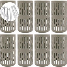 Baumschutz Kunststoff Schutz für Pflanzen und Bäume 8 Stück