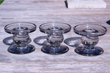 Lambert Kerzenhalter rauchgrau Andratx Leuchter klein 2er Set Top! grau Glas