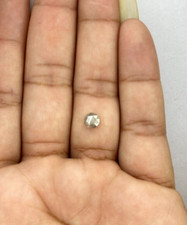 Natürlicher Lockere Graue Farbe Runde Rose Cut Schöne Verlobungsdiamant 0,69TCW