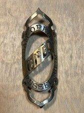 OPEL Uralte Fahrrad Steuerkopfschild Emblem Rahmenabzeichen