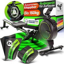 Tretmann Rudergerät für Zuhause Set extra leise Wirbelstrombremse2.0 bis 150KG 