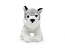 Kuscheltier Husky sitzend