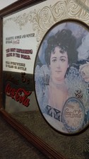 Coca Cola Barspiegel Alt 60 x 50 cm Vintage Retro Bar Mirror